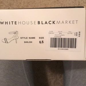 White House Black Market black heels